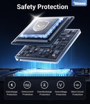 HAIARA MagSafe Battery Pack 10000mAh – Fast Wireless Charger for iPhone