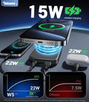 HAIARA MagSafe Battery Pack 10000mAh – Fast Wireless Charger for iPhone